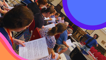 Surrey Rainbow Choir at Rehearsal